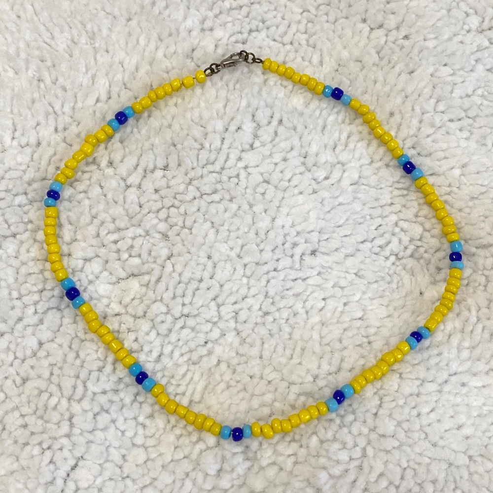 Beaded choker